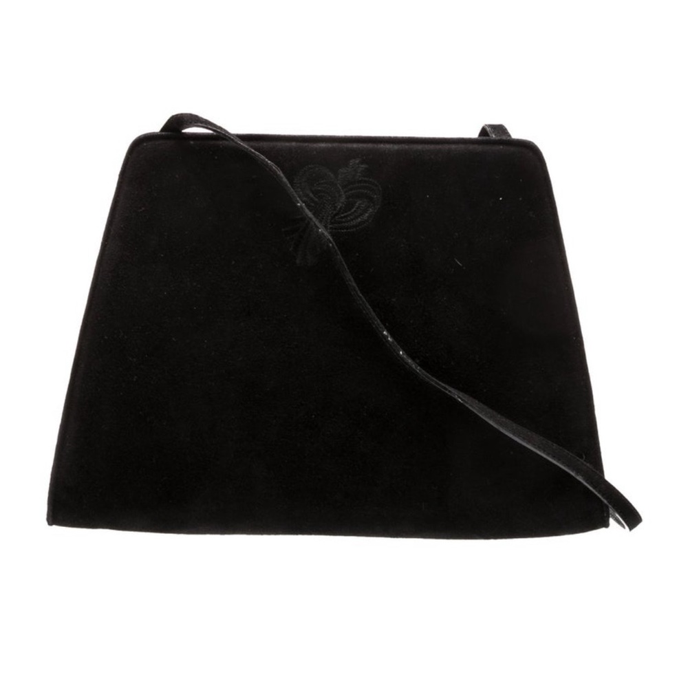 Salvatore Ferragamo Black Crossbody Bag with COA